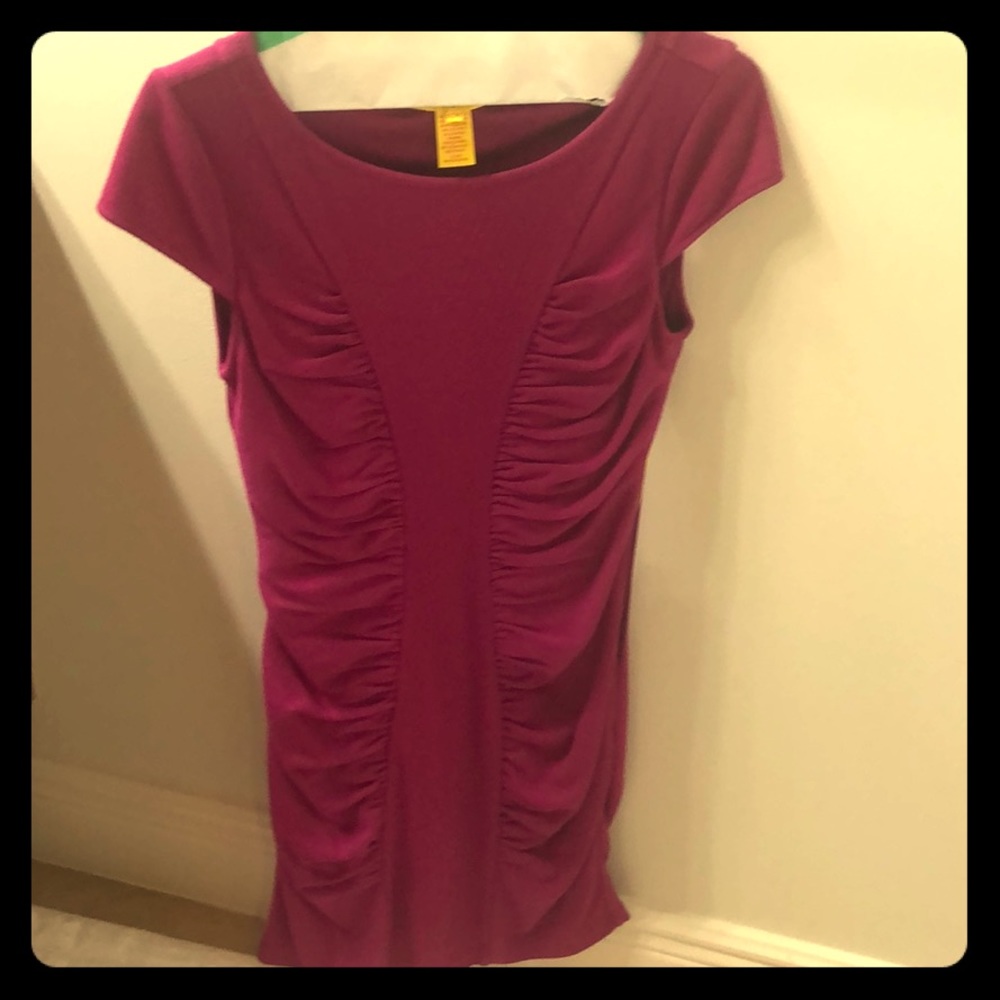 Cat hearing Malandrino Pink Midi Dress